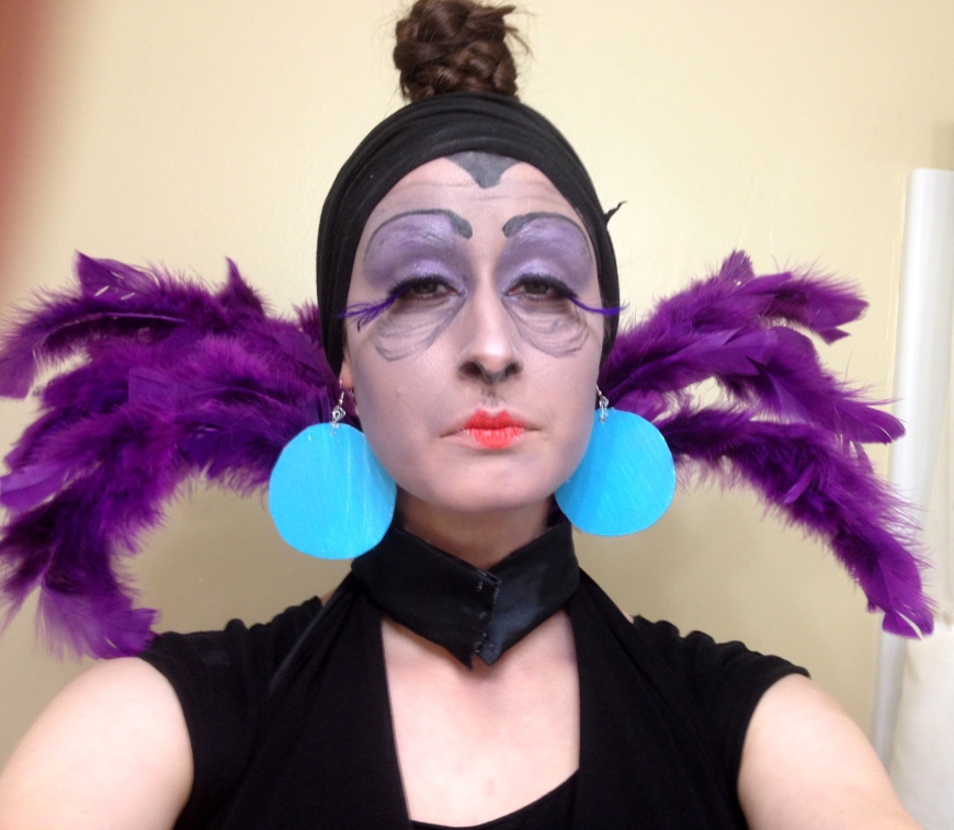 And my best Yzma face (I felt like I wasn't allowed to smile in this costume, haha)